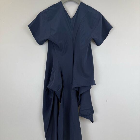 Proenza Schouler Sidney Ruched Slim Self-Tie Silk Dress 🤎 - Picture 8 of 9